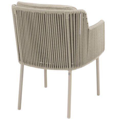 4 Seasons Outdoor Bernini dining tuinstoel latte 4 Seasons Outdoor