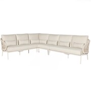 SUNS Suns Tosca hoek loungeset 4 delig camel sand rope