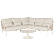 SUNS Suns Tosca hoek loungeset 4 delig camel sand rope