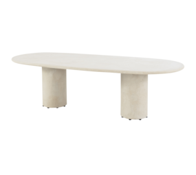 4 Seasons Outdoor Hampton dining tuintafel ovaal mortex beige 300x110xH75 cm 4 Seasons Outdoor 4 Seasons Outdoor Hampton dining tuintafel ovaal mortex beige 300x110xH75 cm 4 Seasons Outdoor