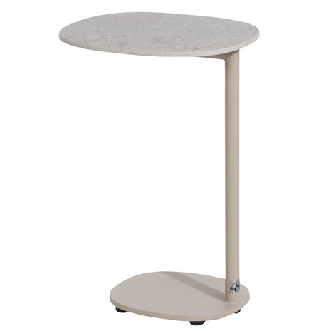 4 Seasons Outdoor Sofie bijzettafel 35x30xH50 cm latte 4 Seasons Outdoor