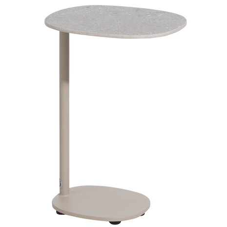 4 Seasons Outdoor Sofie bijzettafel 35x30xH50 cm latte 4 Seasons Outdoor