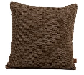 4 Seasons Outdoor Sierkussen knitted 50xH50 cm coffee