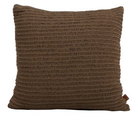 4 Seasons Outdoor Sierkussen knitted 60xH60 cm coffee