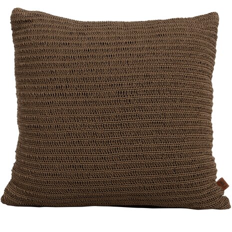 4 Seasons Outdoor Sierkussen knitted 60xH60 cm coffee 4 Seasons Outdoor Sierkussen knitted 60xH60 cm coffee