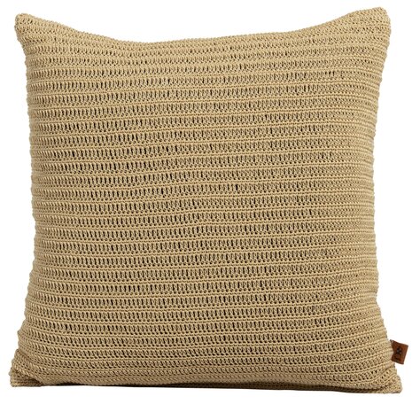 4 Seasons Outdoor Sierkussen knitted 60xH60 cm oyster 4 Seasons Outdoor Sierkussen knitted 60xH60 cm oyster