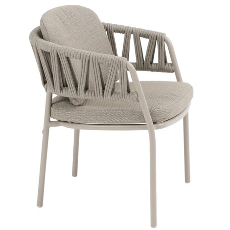 Taste 4SO Calma dining tuinstoel latte Taste 4SO Taste 4SO Calma dining tuinstoel latte Taste 4SO