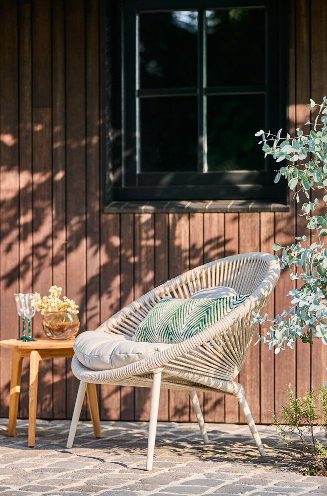 SUNS Suns Prato lounge tuinstoel camel sand SUNS Suns Prato lounge tuinstoel camel sand