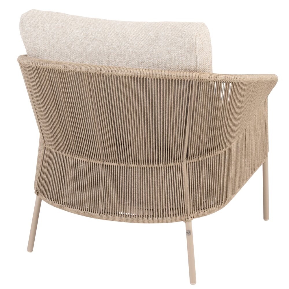 Taste 4SO Florence lounge tuinstoel latte Taste 4SO Taste 4SO Florence lounge tuinstoel latte Taste 4SO