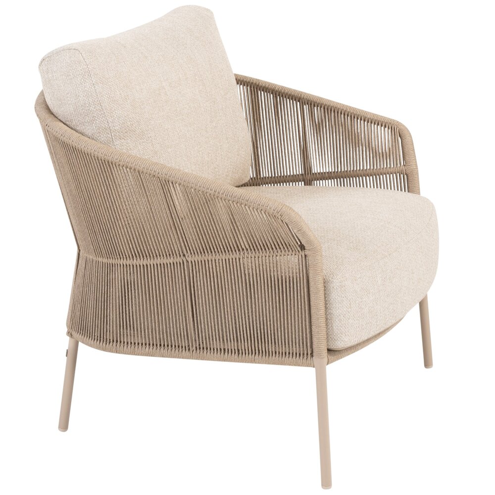 Taste 4SO Florence lounge tuinstoel latte Taste 4SO Taste 4SO Florence lounge tuinstoel latte Taste 4SO