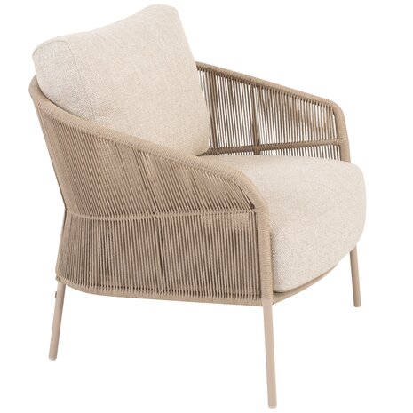 Taste 4SO Florence lounge tuinstoel latte Taste 4SO Taste 4SO Florence lounge tuinstoel latte Taste 4SO