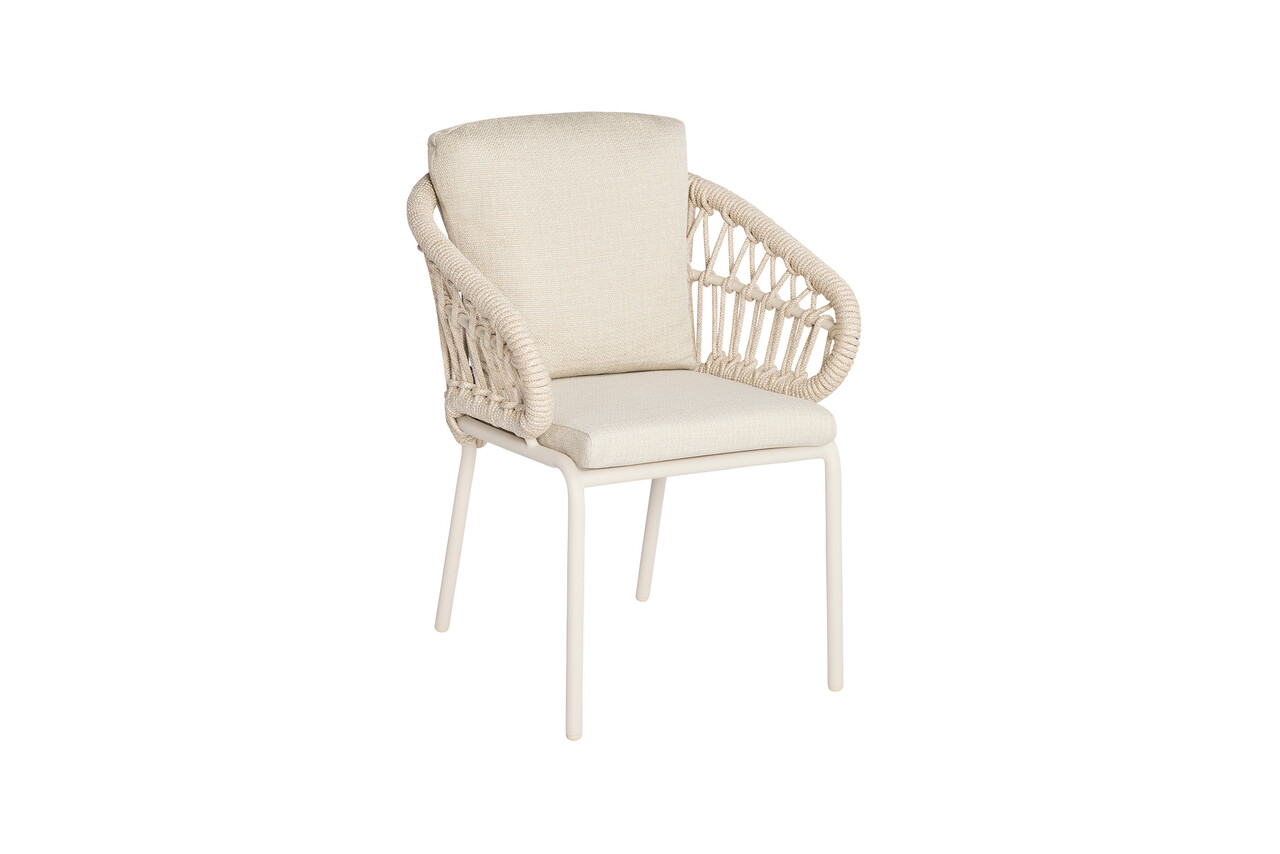 SUNS Suns Tosca Nova dining tuinset 120xH76,5 cm rond 5 delig camel sand latte