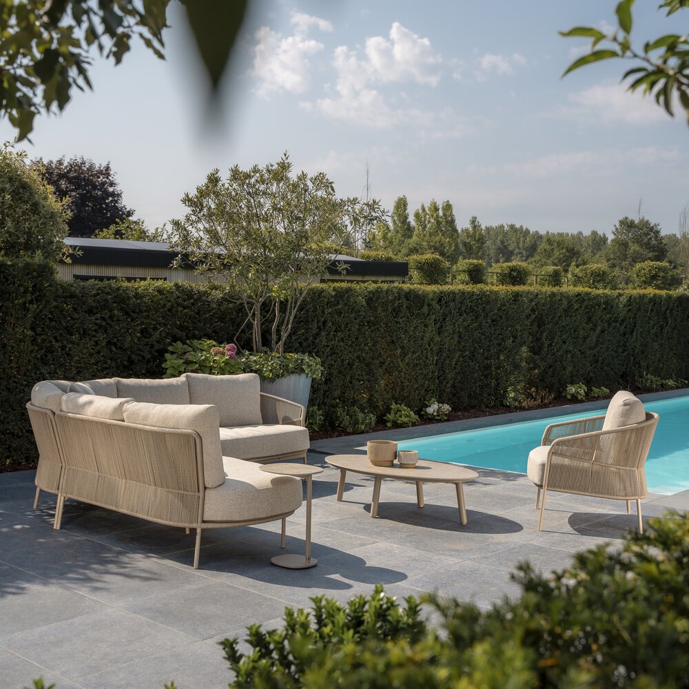 Taste 4SO Florence lounge tuinstoel latte Taste 4SO Taste 4SO Florence lounge tuinstoel latte Taste 4SO