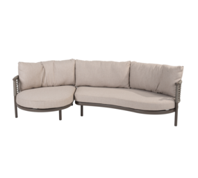 Taste 4SO Showroommodel Puglia organic chaise longue loungeset 2 delig terre Taste 4SO Taste 4SO Showroommodel Puglia organic chaise longue loungeset 2 delig terre Taste 4SO