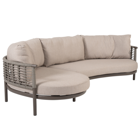 Taste 4SO Showroommodel Puglia organic chaise longue loungeset 2 delig terre Taste 4SO Taste 4SO Showroommodel Puglia organic chaise longue loungeset 2 delig terre Taste 4SO