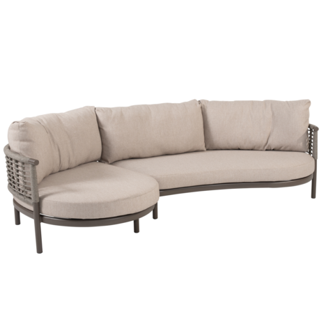 Taste 4SO Puglia organic chaise longue loungeset 2 delig terre Taste 4SO