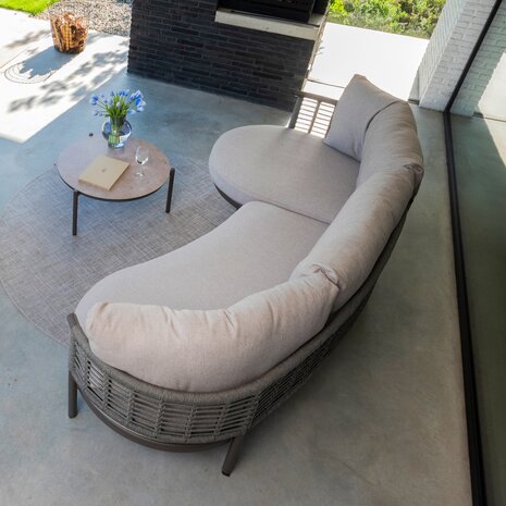 Taste 4SO Showroommodel Puglia organic chaise longue loungeset 2 delig terre Taste 4SO Taste 4SO Showroommodel Puglia organic chaise longue loungeset 2 delig terre Taste 4SO