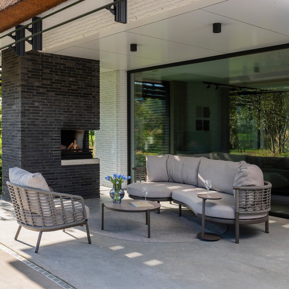 Taste 4SO Showroommodel Puglia organic chaise longue loungeset 2 delig terre Taste 4SO Taste 4SO Showroommodel Puglia organic chaise longue loungeset 2 delig terre Taste 4SO