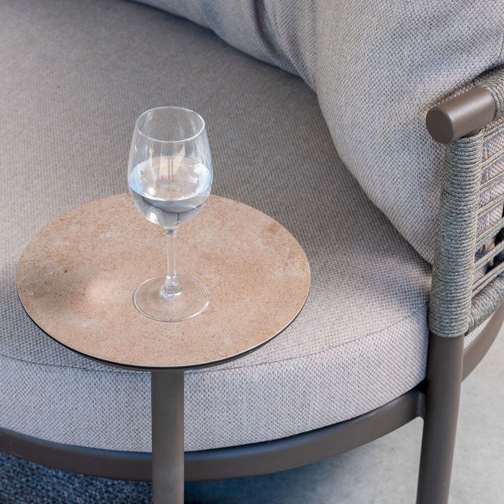 Taste 4SO Showroommodel Puglia organic chaise longue loungeset 2 delig terre Taste 4SO Taste 4SO Showroommodel Puglia organic chaise longue loungeset 2 delig terre Taste 4SO
