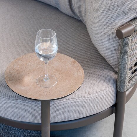 Taste 4SO Puglia organic chaise longue loungeset 2 delig terre Taste 4SO