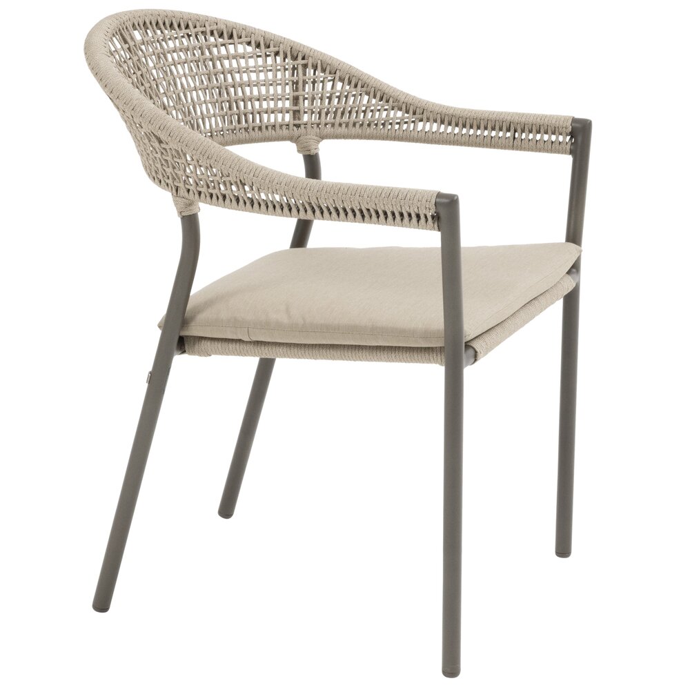 Taste 4SO Sienna stapelbare dining tuinstoel terre Taste 4SO