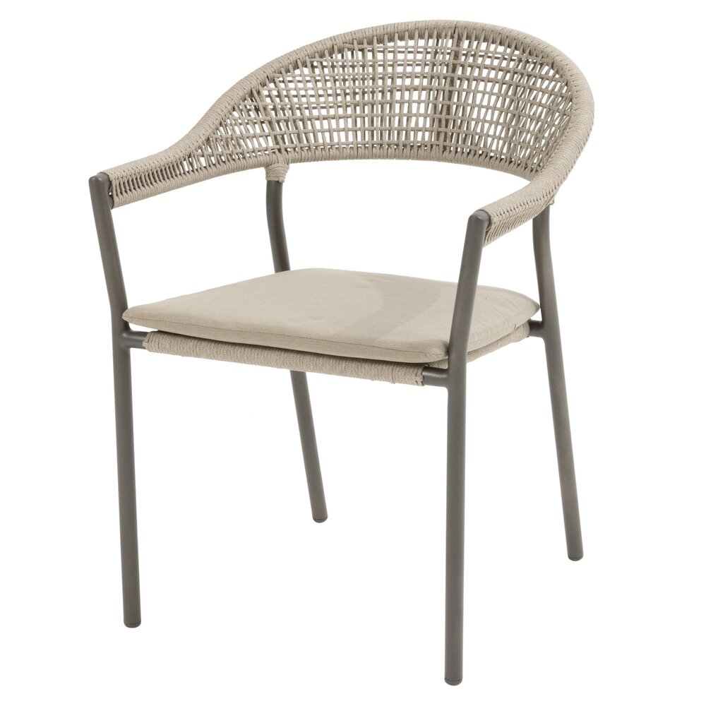 Taste 4SO Sienna stapelbare dining tuinstoel terre Taste 4SO