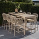 Taste 4SO Soho high dining tuintafel 220x75xH95 cm keramiek latte Taste 4SO