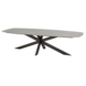 Taste 4SO Prado dining tuintafel 300x110xH75 cm terre met keramisch deens ovaal blad Taste 4SO