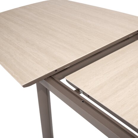 Taste 4SO Manolo uitschuifbare dining tuintafel printed ceramic 230-290x100xH75 cm terre Taste 4SO Taste 4SO Manolo uitschuifbare dining tuintafel printed ceramic 230-290x100xH75 cm terre Taste 4SO