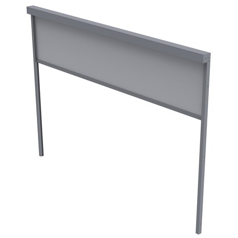 AVH-Collectie Riviera overkapping 3m screen antraciet