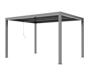 AVH-Collectie Riviera 3x4m lamellen overkapping met LED aluminium antraciet