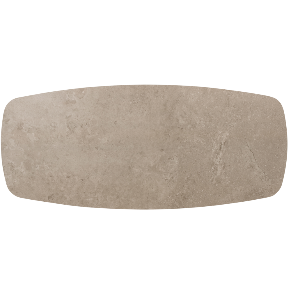 4 Seasons Outdoor Prado Bernini dining tuinset 300x110xH75 cm 9 delig keramiek latte 4 Seasons Outdoor