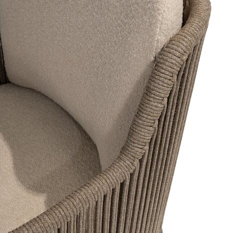 4 Seasons Outdoor Prado Bernini dining tuinset 300x110xH75 cm 9 delig keramiek terre 4 Seasons Outdoor