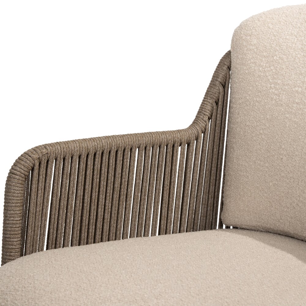 4 Seasons Outdoor Prado Bernini dining tuinset 300x110xH75 cm 9 delig keramiek terre 4 Seasons Outdoor