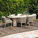 4 Seasons Outdoor Hampton Beverly dining tuinset 240x105xH75 cm 7 delig mortex latte 4 Seasons Outdoor 4 Seasons Outdoor Hampton Beverly dining tuinset 240x105xH75 cm 7 delig mortex latte 4 Seasons Outdoor