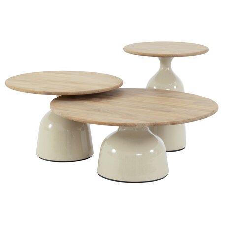 4 Seasons Outdoor June Beverly stoel bank loungeset 6 delig latte 4 Seasons Outdoor