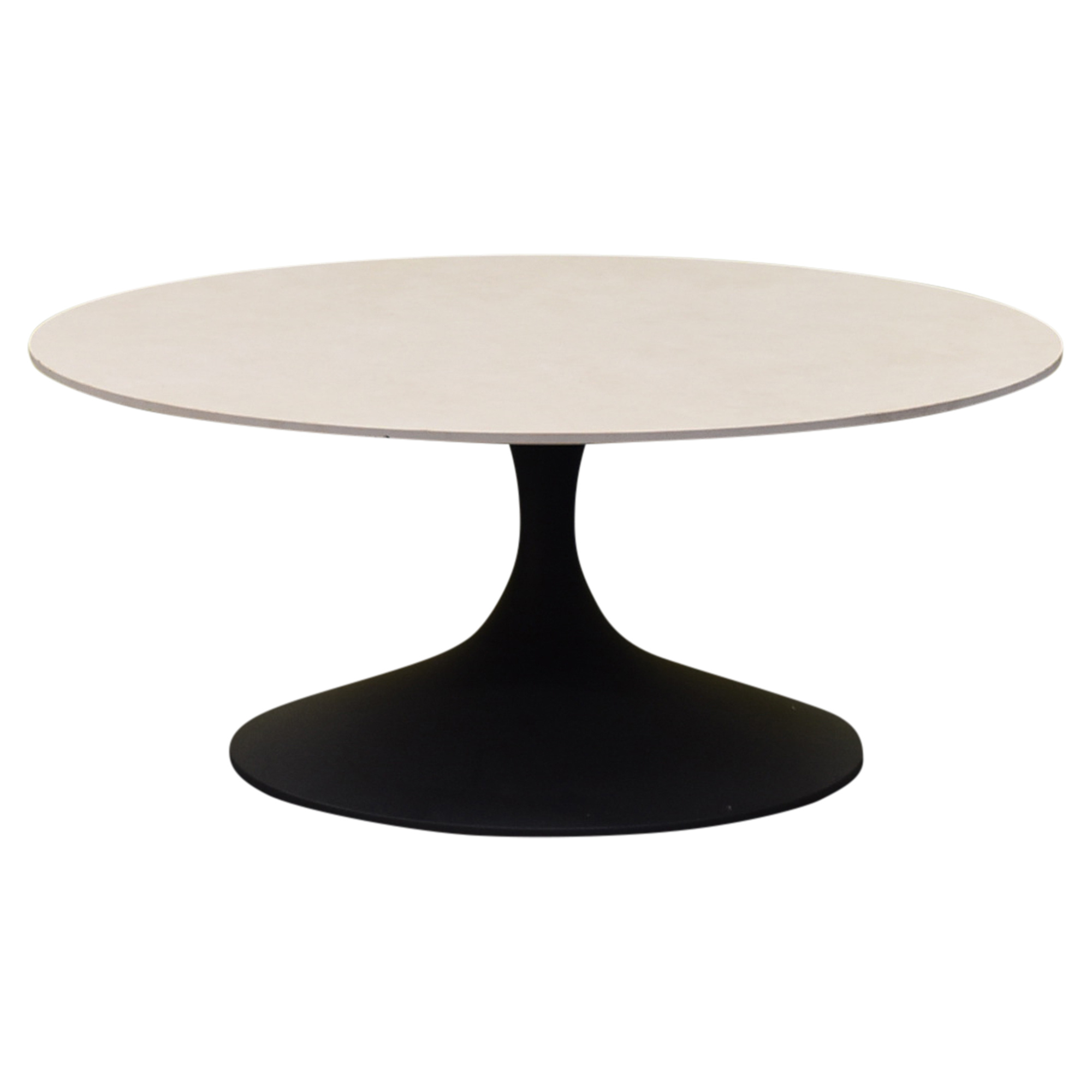 SUNS Nova loungetafel 80xH35 cm rond sintered stone matt royal grey