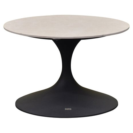 SUNS Suns Nova loungetafel 60xH40 cm rond sintered stone matt royal grey