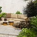 4 Seasons Outdoor June Biarritz stoel bank loungeset 5 delig amber 4 Seasons Outdoor