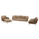 4 Seasons Outdoor Biarritz stoel bank loungeset 4 delig amber 4 Seasons Outdoor