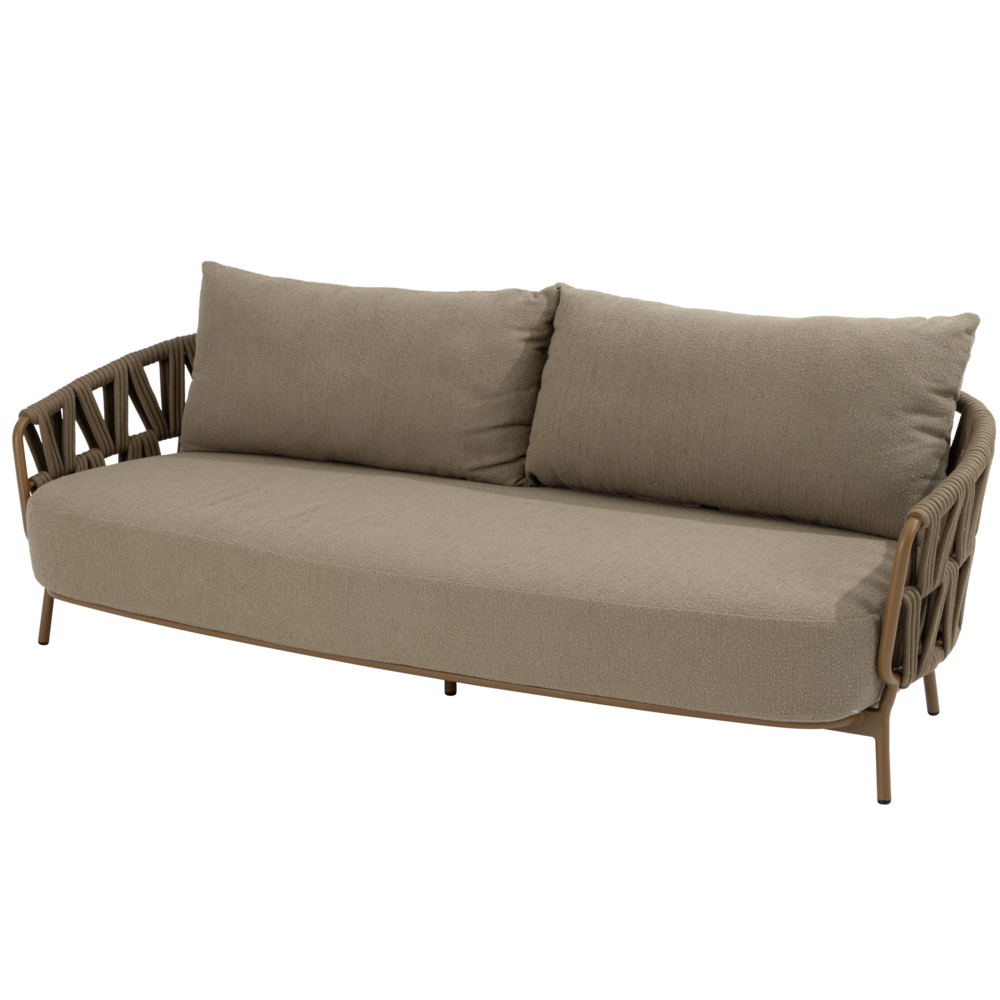 4 Seasons Outdoor Biarritz stoel bank loungeset 4 delig amber 4 Seasons Outdoor