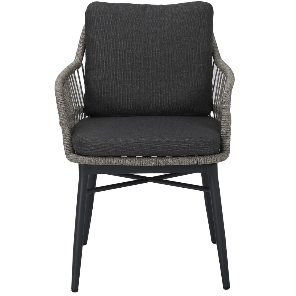 AVH-Collectie Catania Pasadena dining tuinset 140xH75 cm rond 5 delig