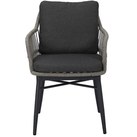 AVH-Collectie Catania Pasadena dining tuinset 140xH75 cm rond 5 delig