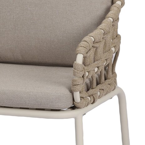 AVH-Collectie Matera Ravello dining tuinset 250x100xH76 cm 7 delig zand rope AVH-Collectie Matera Ravello dining tuinset 250x100xH76 cm 7 delig zand rope