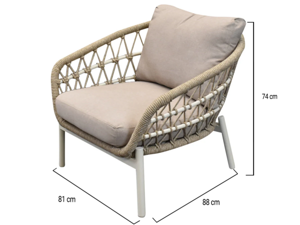 AVH-Collectie Montreal lounge tuinstoel bruin AVH-Collectie Montreal lounge tuinstoel bruin