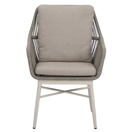 AVH-Collectie Tivoli Lido dining tuinset 240x110xH75 cm 7 delig sand