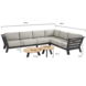 4 Seasons Outdoor Meteoro hoek loungeset 6 delig aluminium antraciet 4 Seasons Outdoor 4 Seasons Outdoor Meteoro hoek loungeset 6 delig aluminium antraciet 4 Seasons Outdoor