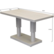 AVH-Collectie Saigon dining tuintafel aluminium latte in hoogte verstelbaar 136x72xH51/78 cm AVH-Collectie Saigon dining tuintafel aluminium latte in hoogte verstelbaar 136x72xH51/78 cm