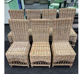 avh outdoor Showroommodel Mexico rotan stoelen ( set van 7 stoelen) avh outdoor Showroommodel Mexico rotan stoelen ( set van 7 stoelen)