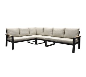 AVH-Collectie Showroommodel Lola hoek loungeset 4-delig aluminium antraciet AVH-Collectie Showroommodel Lola hoek loungeset 4-delig aluminium antraciet